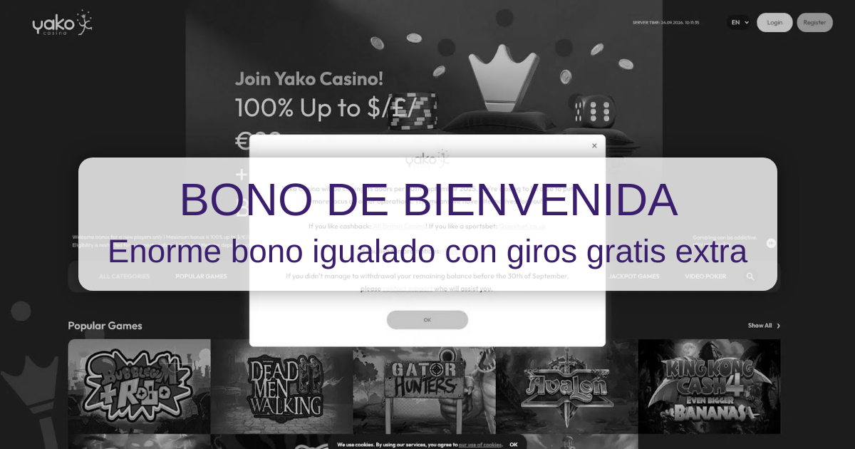Yako Casino en Argentina - jugá en el sitio oficial