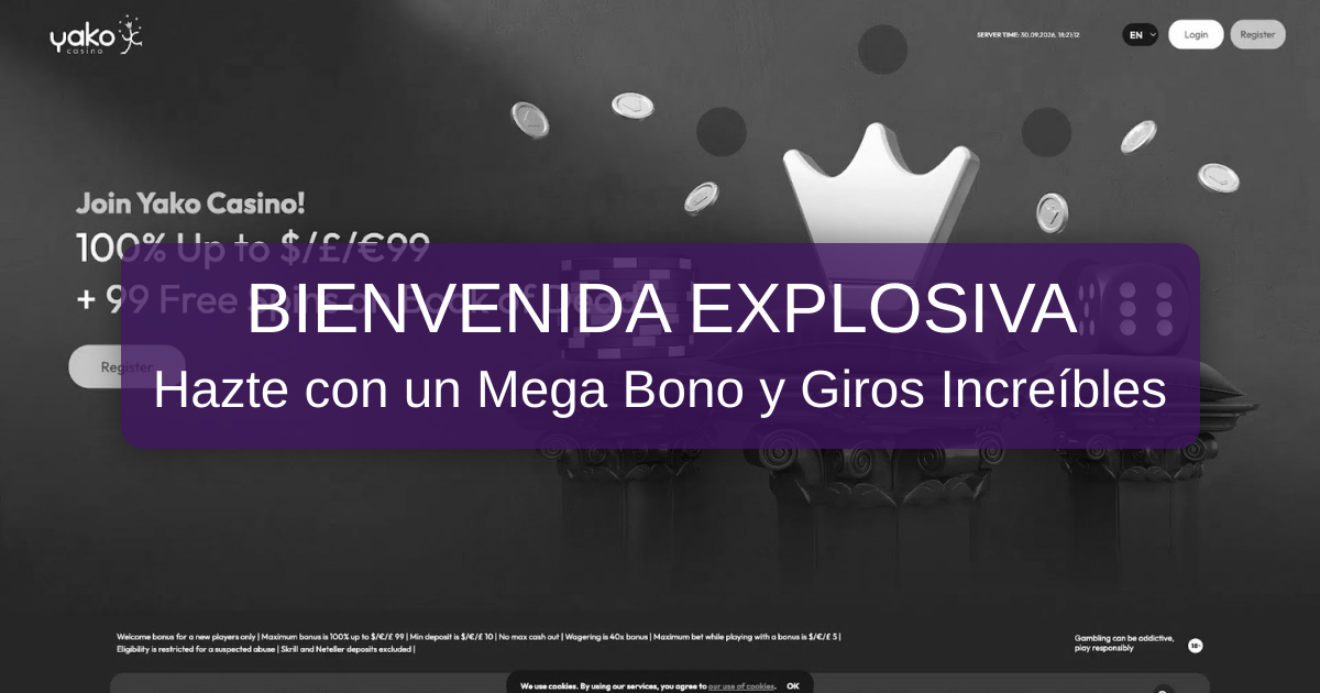 Yako Casino y su bono de bienvenida: condiciones y acceso